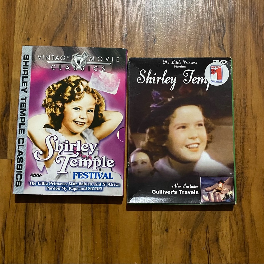 Shirley Temple Movie Bundle DVD 📀 (2 discs) 🎉Host Pick🎉